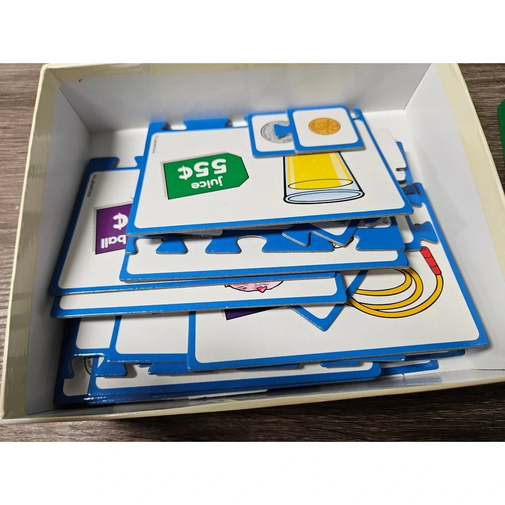 Lakeshore Counting Money Puzzles Levels 1 2 3 Set DD321 DD322 DD323 Educational